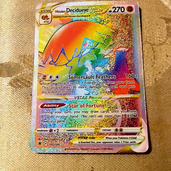 Pokemon Toys Decidueye Rainbow Rare Poshmark